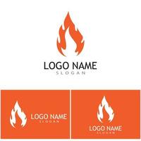 brand flamma logotyp vektor begrepp design