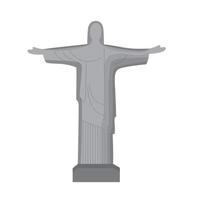 Corcovade-Christus-Statue vektor