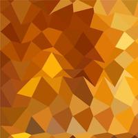 Gamboge gelber abstrakter niedriger Polygonhintergrund vektor