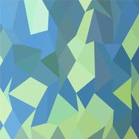 lindgrüner pastellblauer abstrakter niedriger Polygonhintergrund vektor