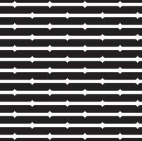 abstrakte Mustergrenze nahtlose schwarze, graue und weiße quadratische Streifen schöner geometrischer Labyrinth-Musterstoff. vektor