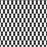 abstrakt mönster gräns sömlös svart, grå och vit fyrkant Ränder skön geometrisk labyrint mönster tyg. vektor