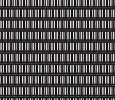 abstrakte Mustergrenze nahtlose schwarze, graue und weiße quadratische Streifen schönes geometrisches Mustergewebe vektor