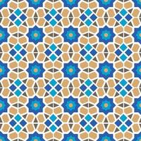 nahtloses arabisches Muster vektor