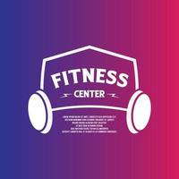 Fitness-Logo-Vektor vektor