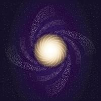 Vintergatan Plats med miljon stjärnor bakgrund vektor