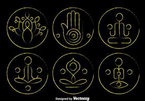 Buddhismus Symbol Vektor