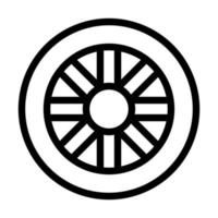 hjul ikon design vektor