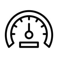 Tachometer-Icon-Design vektor