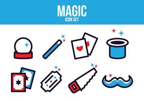 Gratis Magic Icon Set vektor