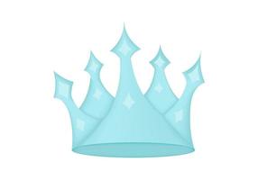 illustration av drottningar krona med juveler vektor