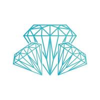 Diamant-Logo-Vorlage Vektor-Symbol vektor