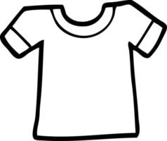 Cartoon-T-Shirt vektor