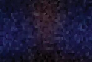 dunkelblaue, rote Vektordreieck-Mosaikbeschaffenheit. vektor
