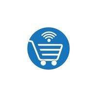 Online-Shopping-Symbol vektor