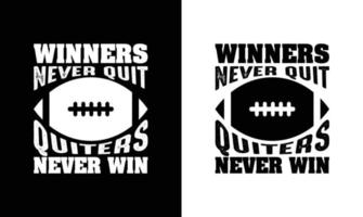 American-Football-T-Shirt-Design, Rugby-T-Shirt-Design vektor