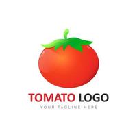 tomatenlogogradientendesignillustration vektor