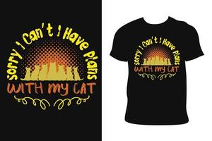 katt t-shirt design. katt t-shirt. katt t-shirt fri vektor. vektor