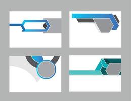 Broschüren-Design-Layout vektor