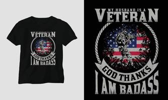 veteraner dag t-shirt design mall vektor