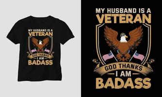 veteraner dag t-shirt design mall vektor