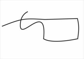 kök logotyp kontinuerlig linje konst vektor