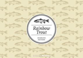 Gratis Rainbow Trout Vector Pattern