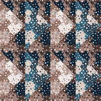 kreativ labyrint mosaik- sömlös mönster. geometrisk labyrint tapet. plus tecken bakgrund. vektor