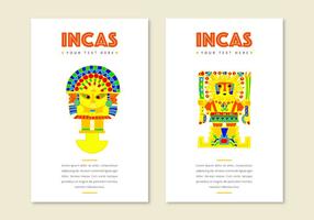 Gratis Inka kort vektor
