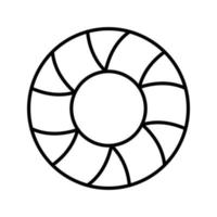 Simit-Vektor-Symbol vektor