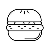 Burger Vektor Icon