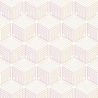 geometriska linje kuber sömlösa mönster vektor