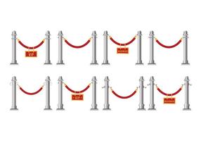 Gratis Velvet Rope Vector