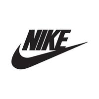 Nike-Logo auf transparentem Hintergrund vektor