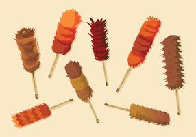 Gratis Feather Duster Vector