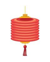 asiatisk lampa hängande vektor