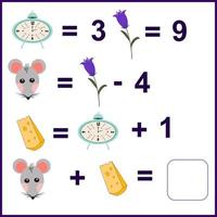 mathematische Aufgabe. zusätzliche Ausbildung, vektor