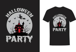 Halloween-T-Shirt-Design vektor