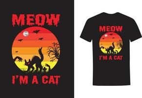 Halloween-T-Shirt-Design vektor