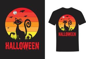 halloween t -shirt design vektor