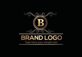 första brev lyx logotyp mall i vektor konst för restaurang, hotell, heraldisk, Smycken, mode, och Övrig vektor illustration.