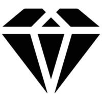 diamant ikon, svart fredag tema vektor