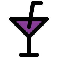 Cocktail-Symbol, Reisethema vektor