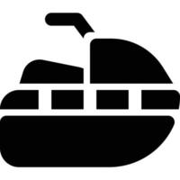 Jet-Ski-Symbol, Reisethema vektor