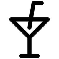 Cocktail-Symbol, Reisethema vektor