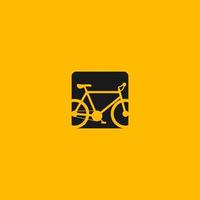 Fahrrad-Logo-Vektor vektor