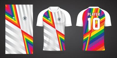 Fußball-Trikot-Sport-Design-Vorlage vektor