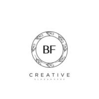 bf Anfangsbuchstabe Blume Logo Vorlage Vektor Premium Vektorgrafiken