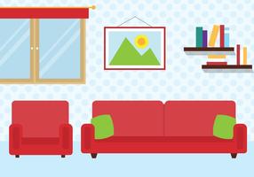 Gratis Vector Room Illustration