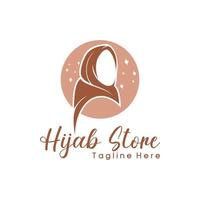 hijab Lagra vektor logotyp illustration